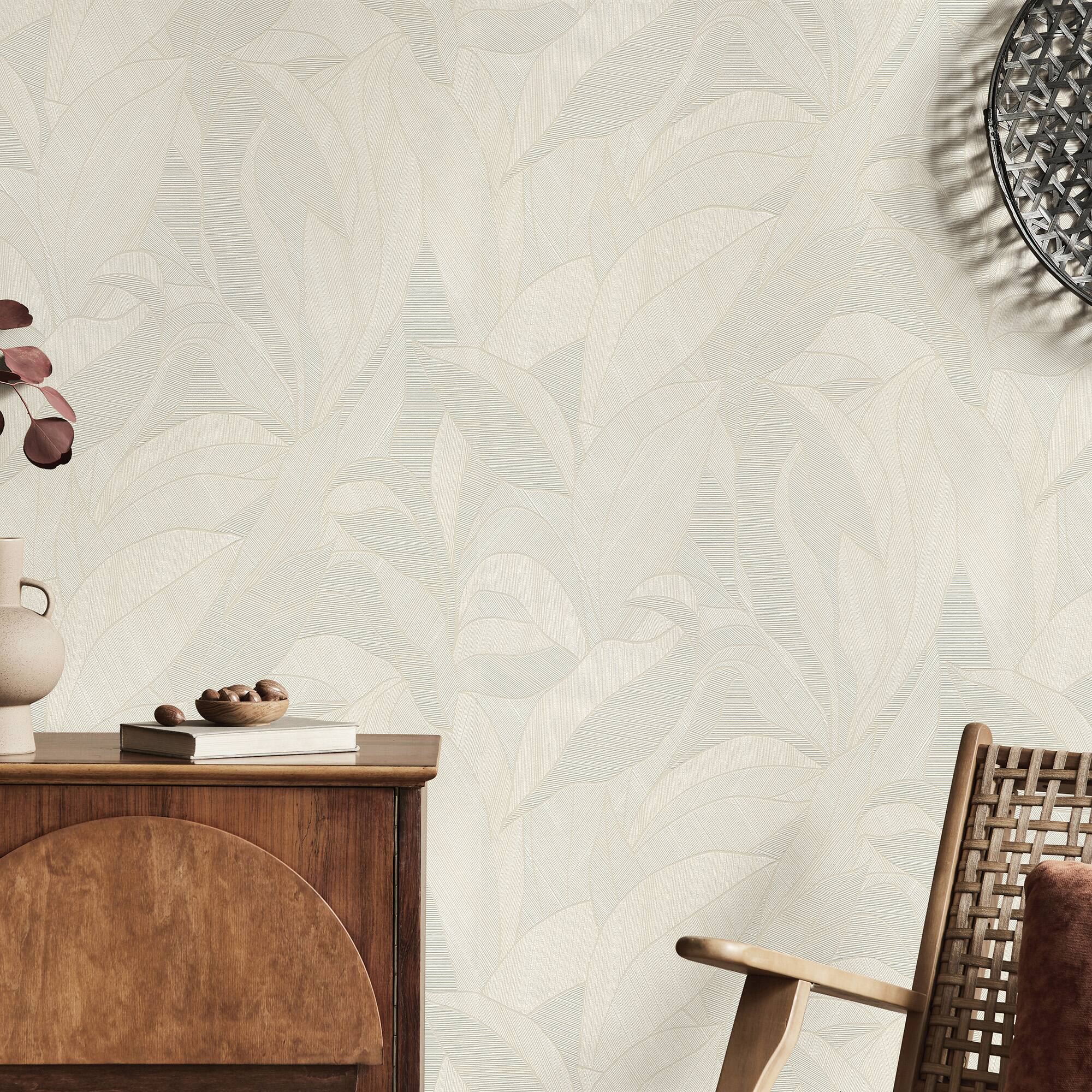 Designs Direct Silvana Leaves Wallpaper